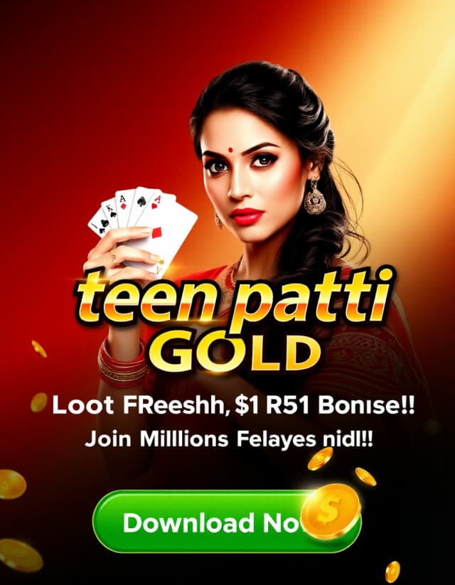 Teen Patti Gold New Version Banner